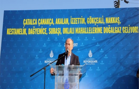 Çatalca'nın 9 mahallesine daha doğalgaz!