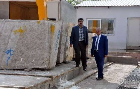 Adıyaman kendi mermerini kendi işliyor!