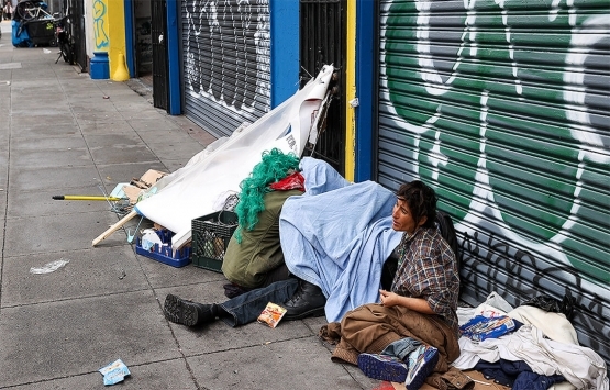 San Francisco da koronavirüsle zirve yapan evsizlik krizi çözülemiyor!