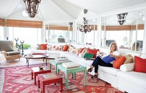 Arzu Sabancı evini Elle Dergisi ne açtı!