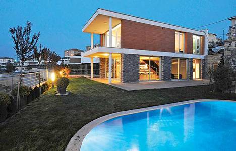 Dumankaya Gizli Bahçe Villaları Kaliforniya mimarisinde tasarlandı! 