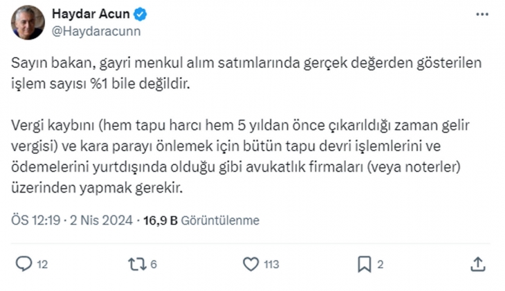 Bakan Şimşek ten kira vergi beyannamesi açıklaması: 21 bin TL den fazla kira alan ev sahipleri için son gün 5 Nisan!