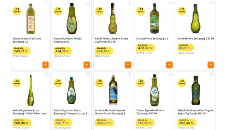 Migros ta yüzde 25 lik dev indirim fırsatı: Komili zeytinyağı 1 litre 322, osmancık pirinç 58 TL! Fiyatı gören koştu!
