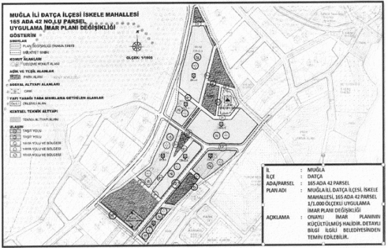 Muğla Datça İskele Mahallesi imar planı değişikliği onaylandı!
