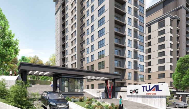 Tual Comfort ve Tual Mabeyin'de 1 yıl ödemesiz 72 ay taksitle konut fırsatı!