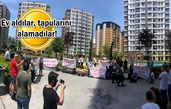 Beylikdüzü 11. Mahalle mağdurlarından protesto gösterisi!