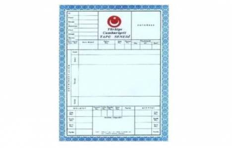 Tapu Kayıtlarından Hukuki Kıymetlerini Kaybetmiş Olanların Tasfiyesi!