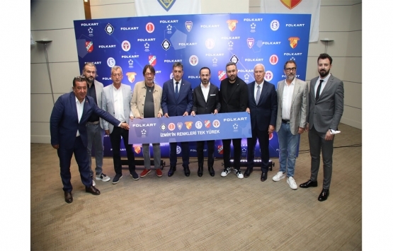 Folkart, İzmir’deki 7 spor kulübüne sponsor oldu!