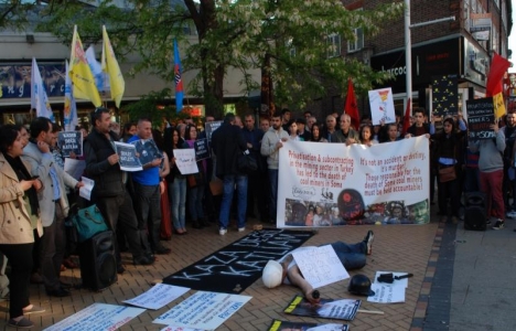 Atina'da hükümetin özelleştirme politikalarına protesto!