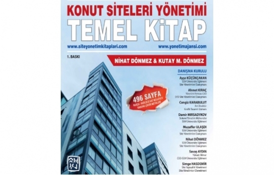 Konut Siteleri Yönetimi kitabı çıktı!
