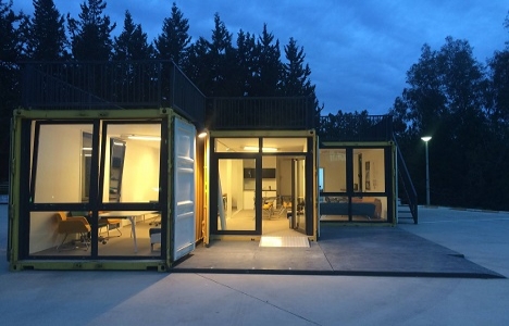 Steelife yük konteynerlerini yaşam alanlarına dönüştürüyor!