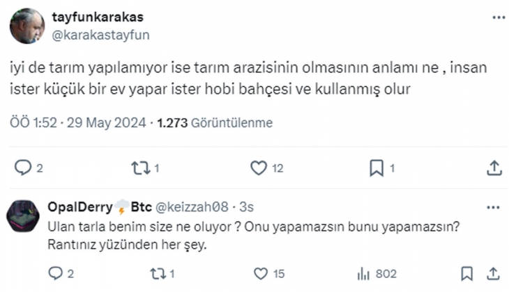 Tiny house tahliyeleri ortalığı karıştırdı! Mimardan Tarım arazilerinde işgale dur denmeli çıkışı!