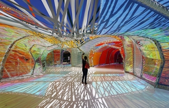 Los Angeles taki Serpentine Pavyonu ziyarete açıldı!