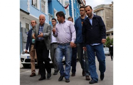 Mehmet Sekmen, Erzurum Pelit Meydanı'ndaki altyapı çalışmaları denetledi!