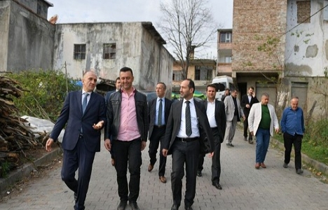 Ünye Tekkiraz'da bina cepheleri giydirilecek!