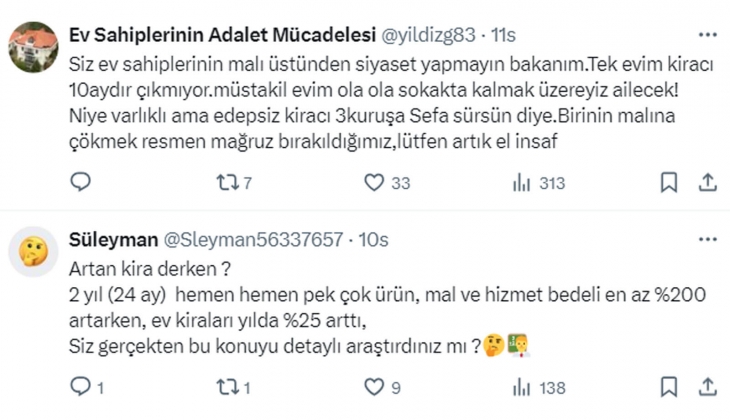 Artan kira sorununa çözüm için Meclis te araştırma komisyonu kurulması önerisi reddedildi!
