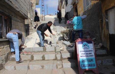 Şanlıurfa Eyyübiye'de yol açma ve yapım çalışmaları sürüyor!