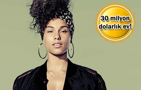 Alicia Keys San Diego'da ev aldı!