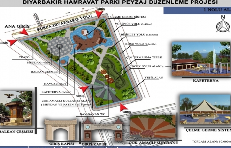 Diyarbakır a Kardeşlik Parkı geliyor!