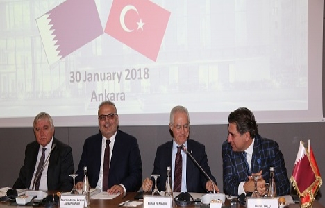 Katar Heyeti inşaat görüşmeleri için Türkiye'de!