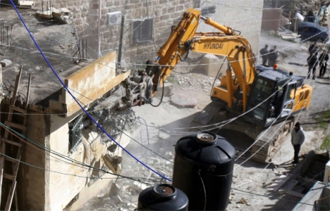 İsrail'de yıkım çatışması!