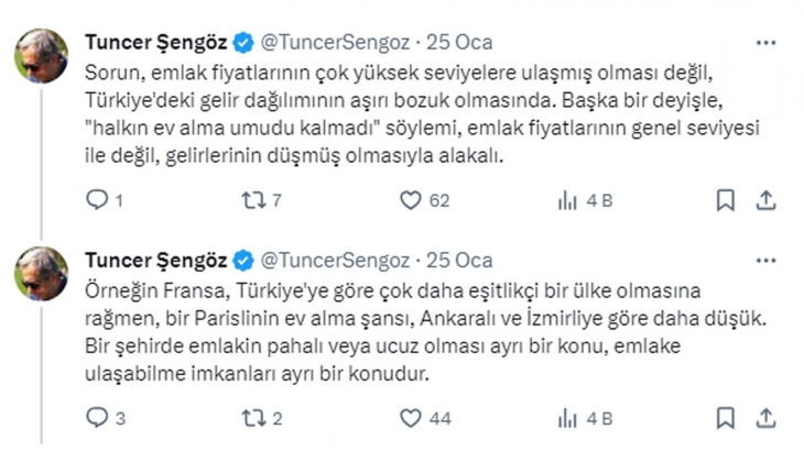 Ankaralı ve İzmirlilerin ev alma şansı, bir Parisliye göre daha yüksek!