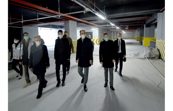 Konya Meram Yer Altı Katlı Otoparkı nın inşaatı tamamlanıyor!