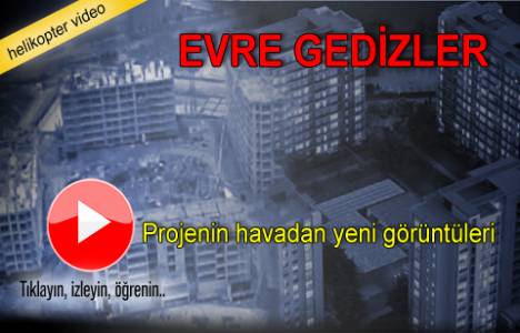 Evre Gedizler Sancaktepe'nin havadan yeni görüntüleri!