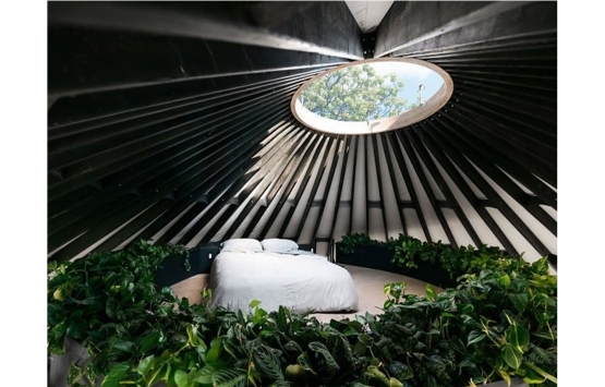 Tasarımcı çift ormanın ortasında rüya gibi ev inşa etti!