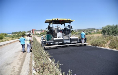 Alanya Okurcalar Mahallesi’nde asfalt çalışmaları tam gaz!