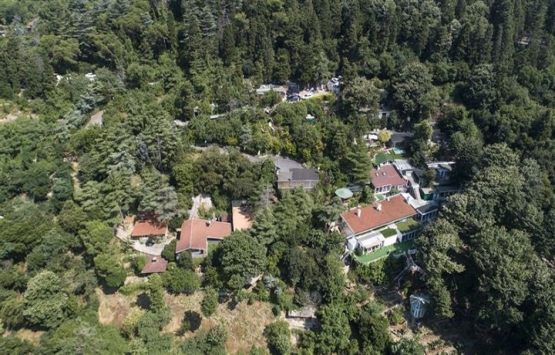 Adnan Oktar ın Çengelköy deki villası havadan görüntülendi!