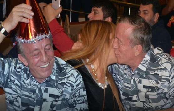 Ali Ağaoğlu yılbaşına böyle girdi!