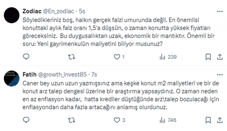 Faizler düşünce konut fiyatları fırlamaz: 2021 Eylül ün bile gerisine düşer!