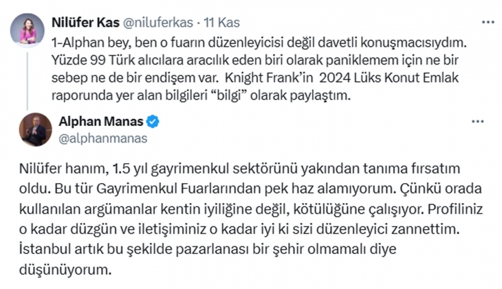 Alphan Manas: İstanbul un elit insanları evlerini, dairelerini satıp şehirden uzaklaştılar!