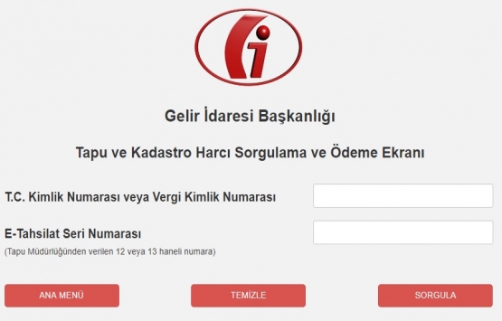 3 adımda tapu harcınızı sorgulayın!