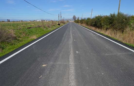 Antalya Serik asfalt çalışmaları