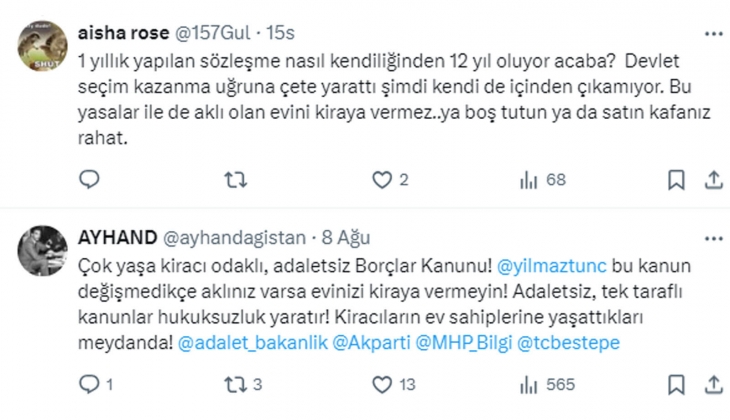 Mağdur ev sahibinden arabulucu tepkisi: Kiracım evden çıkmak için 300 bin TL istiyor, bunun adı arabuluculuk değil!