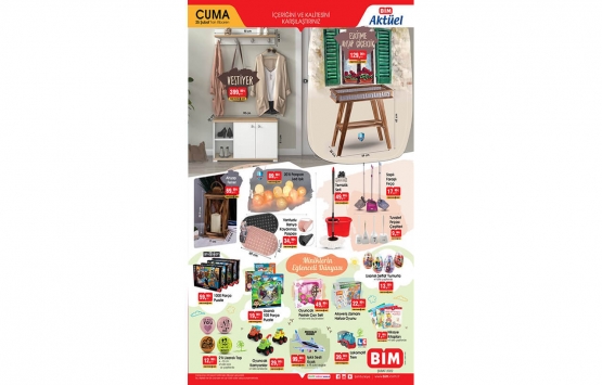 25 Şubat 2022 BİM aktüel ürünler kataloğu!