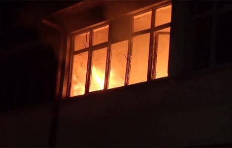 Konya'da Kur'an kursunda yangın çıktı!