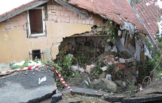 Beykoz toprak kayması