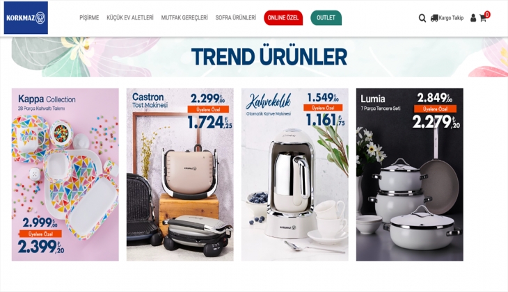 Lezzetli mutfakların vazgeçilmezi Kormaz dan online özel indirim kampanyası! İşte 19 Eylül 2022 Korkmaz fiyat listesi