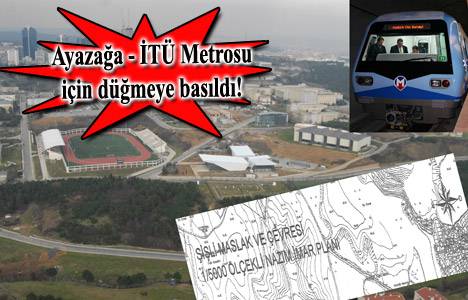 İTÜ Metrosu imar planı askıda! 
