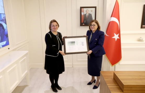 Gaziantep Büyükşehir'e yeşil bina sertifikası!