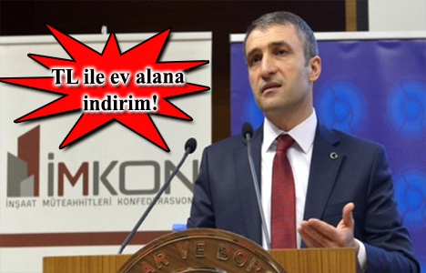 İnşaat müteahhitlerinden TL seferberliğine tam destek!