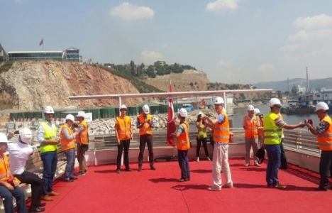 İMO üyeleri Körfez Geçiş Köprüsü'nde inceleme yaptı!