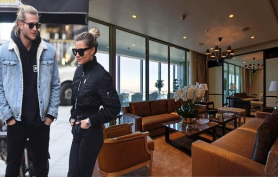 Loris Karius sevgilisine Sapphire'den ev kiraladı!