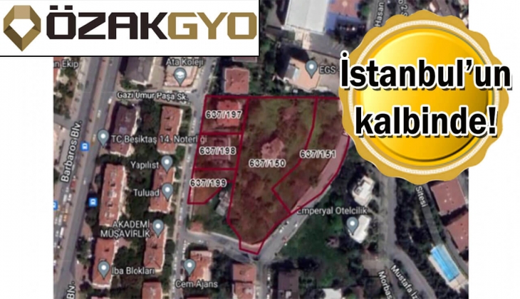 Özak GYO, Beşiktaş Balmumcu projesinin ruhsatını aldı!  Yeni proje!