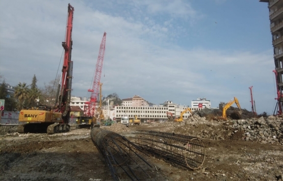 Rize Belediye Blokları yıkılıyor!