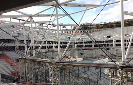 Beşiktaş Vodafone Arena inşaatında son durum!