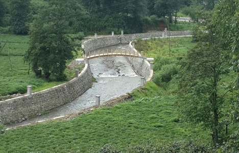 Rize'de taşkın riskleri azaltılıyor!